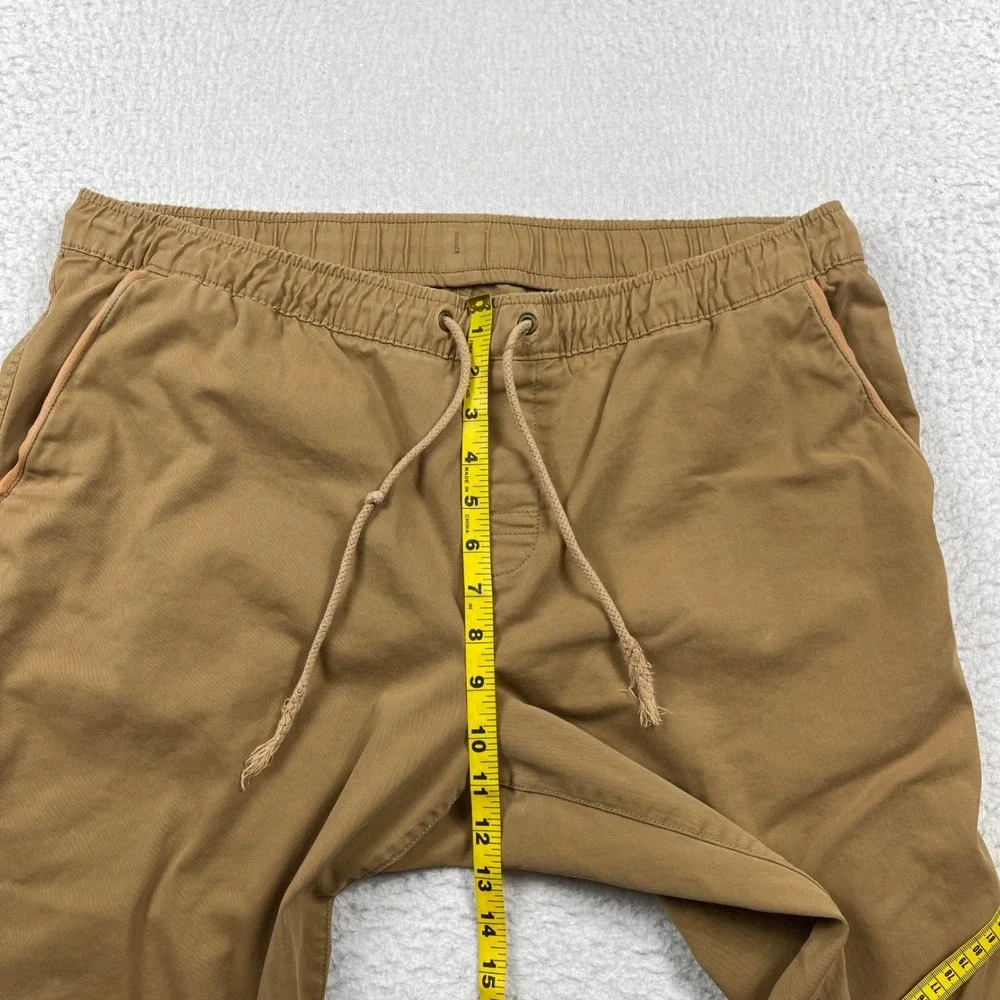 L.L. Bean Dock Pants Mens‎ XL Brown Coolmax Stretch Cotton Gorpcore 515171